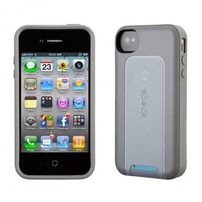 Apple Compatible Speck SmartFlex View TPU Case with Stand - Graphite, Gravel and Peacock  SPK-A1379