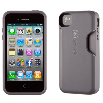 Apple Compatible Speck SmartFlex Card TPU Case - Soot  SPK-A1409