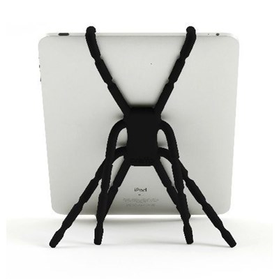 Apple Compatible Breffo Spiderpodium Stand - Black  SPTBLK