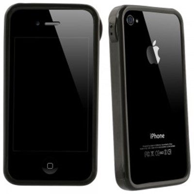 Apple Compatible TPU Bumper - Black  TPUBUMPER4SBK