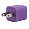 Cube USB Wall Charger - Purple TWALLCUBE1APU Image 1