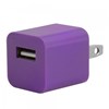 Cube USB Wall Charger - Purple TWALLCUBE1APU Image 3