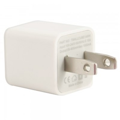 Cube USB Wall Charger - White TWALLCUBE1AWH