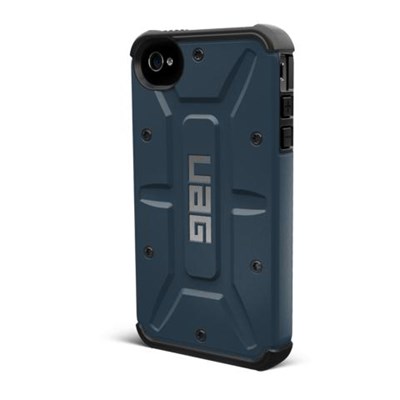 Apple Urban Armor Gear Composite Hybrid Case - Aero  UAG-IPH4S-SLT-BLK