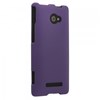 HTC Rubberized Protective Cover - Purple  VER8XRUBPU Image 2