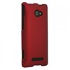 HTC Rubberized Protective Cover - Red VER8XRUBRD Image 2
