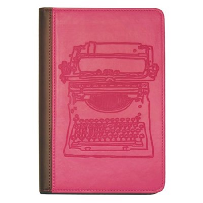 Verso Artist Cover Medium Folio - Typewriter Pink and Tan  VR008-953-23