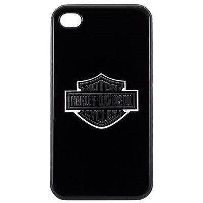 Apple Compatible Fuse Harley Davidson Hard Case - Black with Silver Shield  07101-FUSE