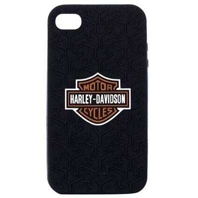 Apple Compatible Fuse Harley Davidson Silicone Case - Black 07178-FUSE