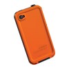 Apple Compatible LifeProof Rugged Waterproof Protective Case - Orange 1001-09-LP Image 1
