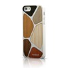 Apple Compatible Naztech Zen Rubberized SnapOn Cover - Wooden Rock Pattern 12223-NZ Image 2