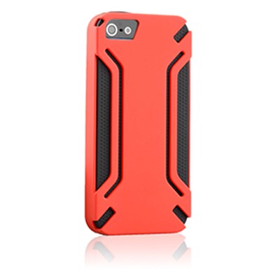 Apple Compatible HyperGear Virgo Dual-Layered Protective Cover - Red and Black 12307-HG