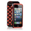 Apple Compatible HyperGear SciFi Dual-Layered Protective Cover - Red and Black 12311-HG Image 2