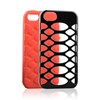 Apple Compatible HyperGear SciFi Dual-Layered Protective Cover - Red and Black 12311-HG Image 3