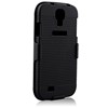 Samsung Compatible Naztech Double-Up Shell and Holster Combo - Black 12490-NZ Image 2