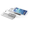 Samsung Compatible Sliding Bluetooth Keyboard Case - White 12555NZ Image 3