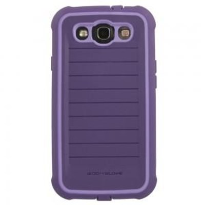 Samsung Compatible Body Glove ShockSuit Rugged Case - Plum and Lavender  9339803