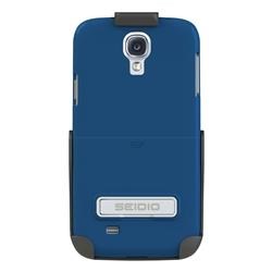 Samsung Compatible Seidio Surface Case and Holster Combo with Kickstand - Royal Blue  BD2-HR3SSGS4K-RB