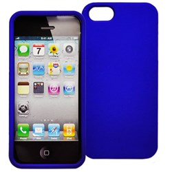 Apple Compatible Decoro Brand Premium Protector Case - Rubber Blue CRIP5BL