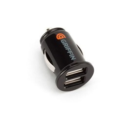 Griffin Powerjolt Dual USB Universal Charger - Black GC23089 Griffin Powerjolt Dual USB Universal Charger - Black GC23089