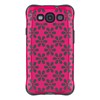 Samsung Compatible AGF Ballistic Aspira Series Case - Raspberry Pink and Charcoal Gray Flower Pattern  AP1128-A015 Image 4