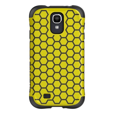 Samsung Compatible Ballistic Aspira Case - Yellow and Grey Honeycomb  AP1160-A115