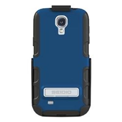 Samsung Compatible Seidio Active Case and Holster Combo with Kickstand - Royal Blue  BD2-HK3SSGS4K-RB