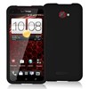 HTC Droid DNA Decoro Brand Premium Protector Case - Rubber Black