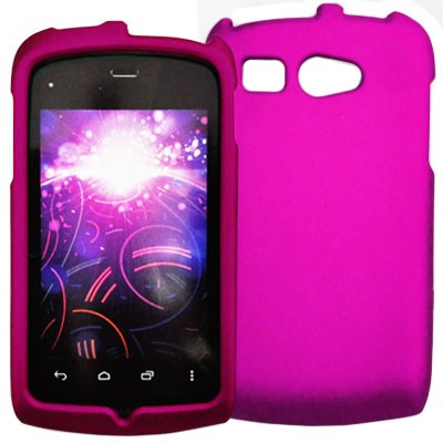 Kyocera Compatible Decoro Brand Premium Protector Case - Rubber Hot Pink CRKYC5170HP