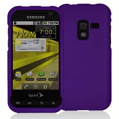 Samsung Compatible Decoro Brand Premium Protector Case - Rubber Purple  CRSAMD600PP