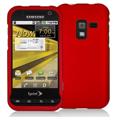 Samsung Compatible Decoro Brand Premium Protector Case - Rubber Red  CRSAMD600RD