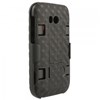 Nokia Compatible Holster and Protective Cover Combo - Black  FXCOVLUMIA822 Image 7