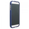 Samsung Compatible Rubberized Protective Cover - Blue GS4RUBDKBL Image 1