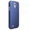 Samsung Compatible Rubberized Protective Cover - Blue GS4RUBDKBL Image 2