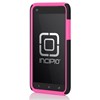HTC Compatible Incipio DualPro Hybrid Case - Black and Neon Pink  HT-331 Image 1