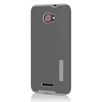HTC Compatible Incipio DualPro Hybrid Case - Iridescent Gray  HT-333