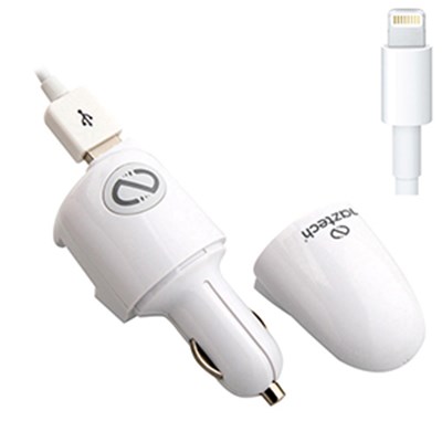 Apple Certified Naztech Lightning 8-Pin 3-in-1 Charger - White  N300-12204