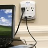 Naztech Power Center with Surge Protector - White NP160-12153 Image 2
