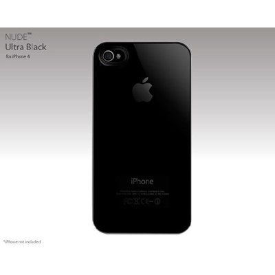 Apple Compatible SwitchEasy Nude Slim Case - UltraBlack  SW-NUI4-UB