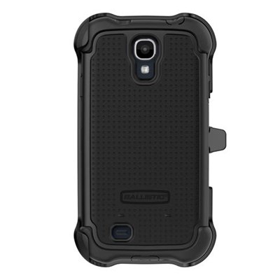 Samsung Compatible Ballistic SG MAXX Rugged Case and Holster - Black and Black SX1159-A065