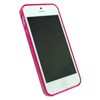 Apple Compatible MultiPro Transparent Hard Gel - Pink TPU-IPHONE5-TPI Image 1