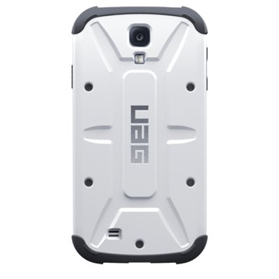 Samsung Compatible Urban Armor Gear Composite Hybrid Case - White  UAG-GLXS4-WHT