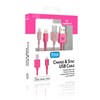 Naztech Apple Certified Lightning 8-Pin Charge and Sync Cable - Pink 12419-NZ Image 3