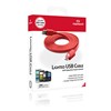 LED Micro USB Charge and Sync Cable with Capacitive Touch Control - Red 12426-NZ Image 3