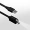 LED Micro USB Charge and Sync Cable with Capacitive Touch Control - Black 12475-NZ Image 1