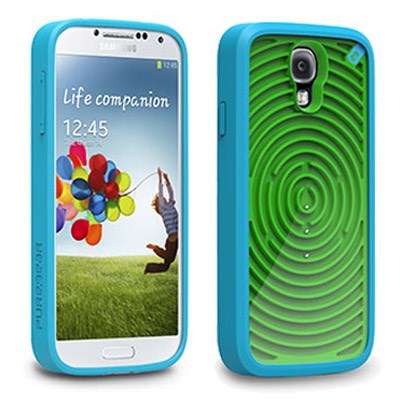 Samsung Compatible Puregear Gamer Case - Groovy Blue and Green  60170PG