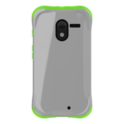 Motorola Compatible Ballistic Aspira Case - Grey and Lime  AP1187-A205
