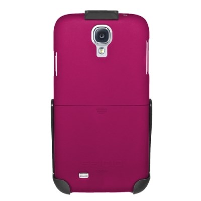 Samsung Compatible Seidio Surface Case and Holster Combo - Fuchsia BD2-HR3SSGS4-HP