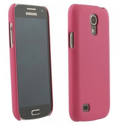 Samsung Compatible Rubberized Protective Cover - Pink GS4MINIRUBDKPK
