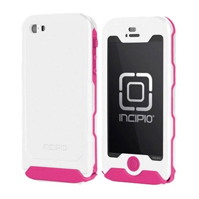 Apple Compatible Incipio Atlas Waterproof Case - White and Pink  IPH-929